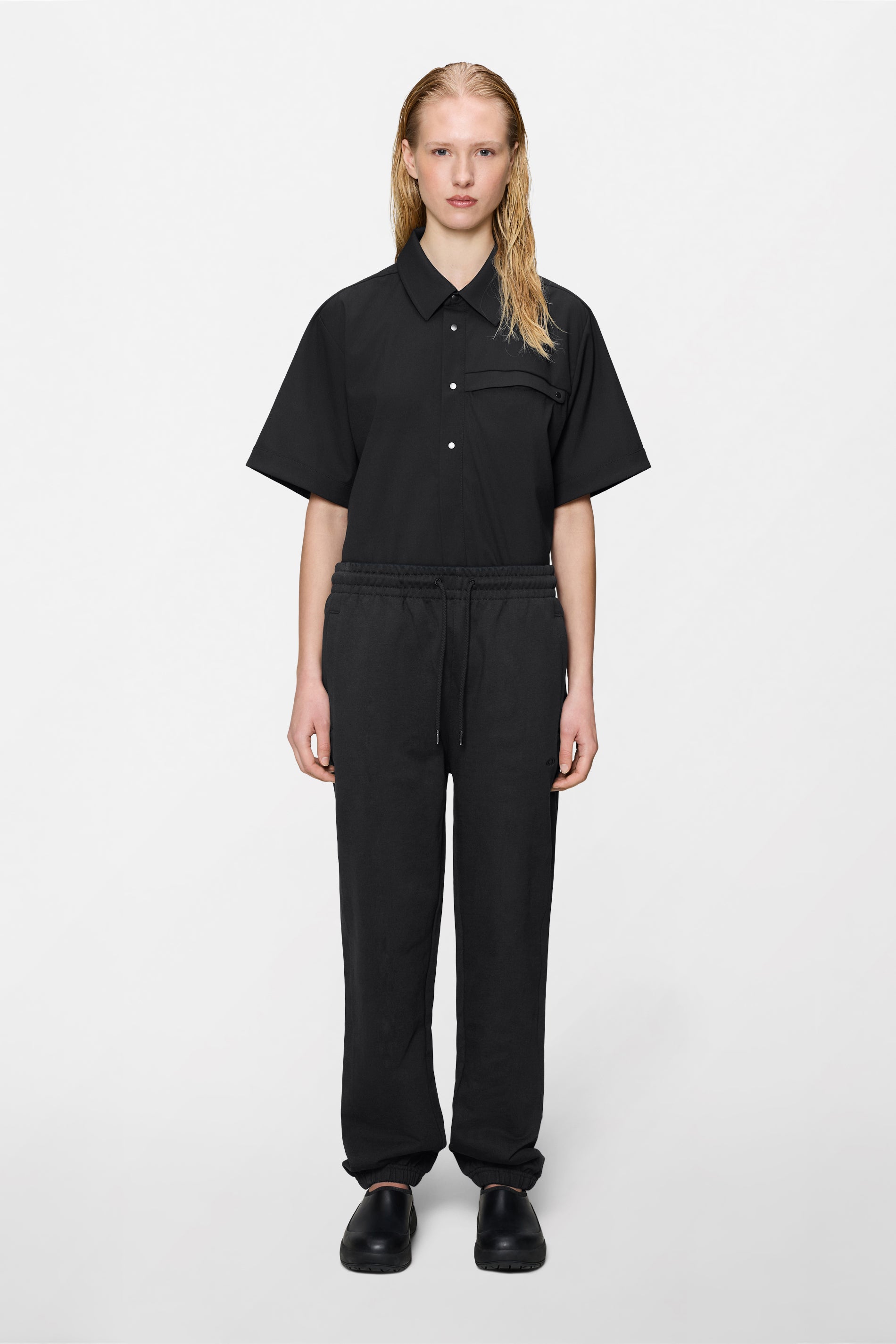 Pantalones Clásicos con Puños Salpicadura