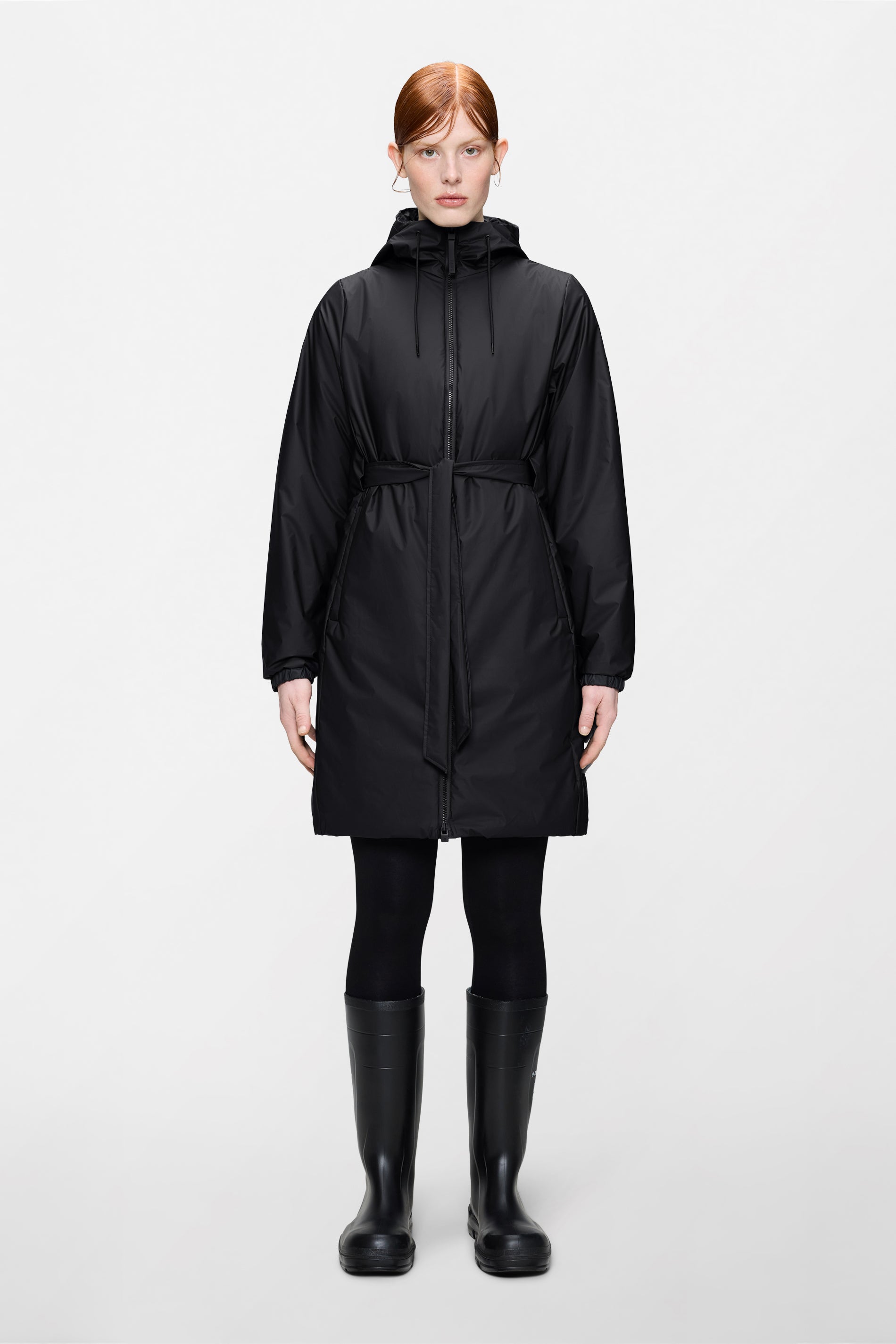 Chaqueta larga aislada curva Lohja